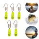 thumbnail image 5 of Detección de mordedura sensible colores brillantes 5 piezas flotador de pesca giratorio de cabeza de plástico Hugtrwg Para estrenar, 5 of 9