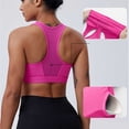 thumbnail image 6 of Timegard Sports Bras for Women Front Closure Zipper Racerback Breathable Workout Gym Bras with Support, 6 of 6