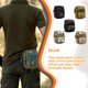 thumbnail image 5 of Soidarity Riñonera resistente al desgaste Hebillas de nailon Compras Equipo de fitness Mini bolso Colorfast Accesorios de ciclismo Bolso de hombro con Mochilas de mochilero Camuflaje negro Soidarity OD023087-03, 5 of 6