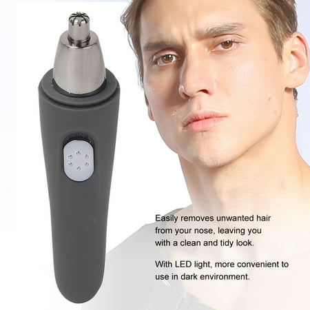 Ejoyous Electric Nose Hair Trimmer With Led Light Nasal Hair