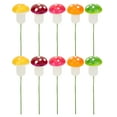 thumbnail image 6 of PAMINGONO 20Pcs Decorative Mushroom Funny Mini Mushroom Craft for Fairy Garden 3.0x0.6x0.3in, 6 of 8