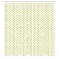 thumbnail image 3 of Ambesonne Lemon Shower Curtain, Summer Citrus Fruit, 69"Wx70"L, Mustard Lime Green, 3 of 3