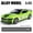 boxed green, variant on 1:32 Mustang GT500 alloy die-cast car model return force forward simulation sound and light children's toy car boy gift
