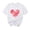 #0388-White, variant on Ailaofu Womens Love Shirt Casual Loose Short Sleeve Letter Heart Graphic Tee Summer Tops