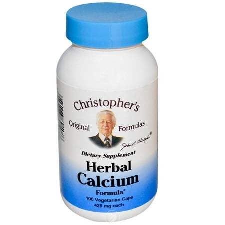 Christopher's Original Formulas Nourish Herbal Calcium 100 Capsule