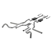 Flowmaster 817938 American Thunder Crossmember-Back Exhaust System 2.5" 409 Stainless Dual Exit