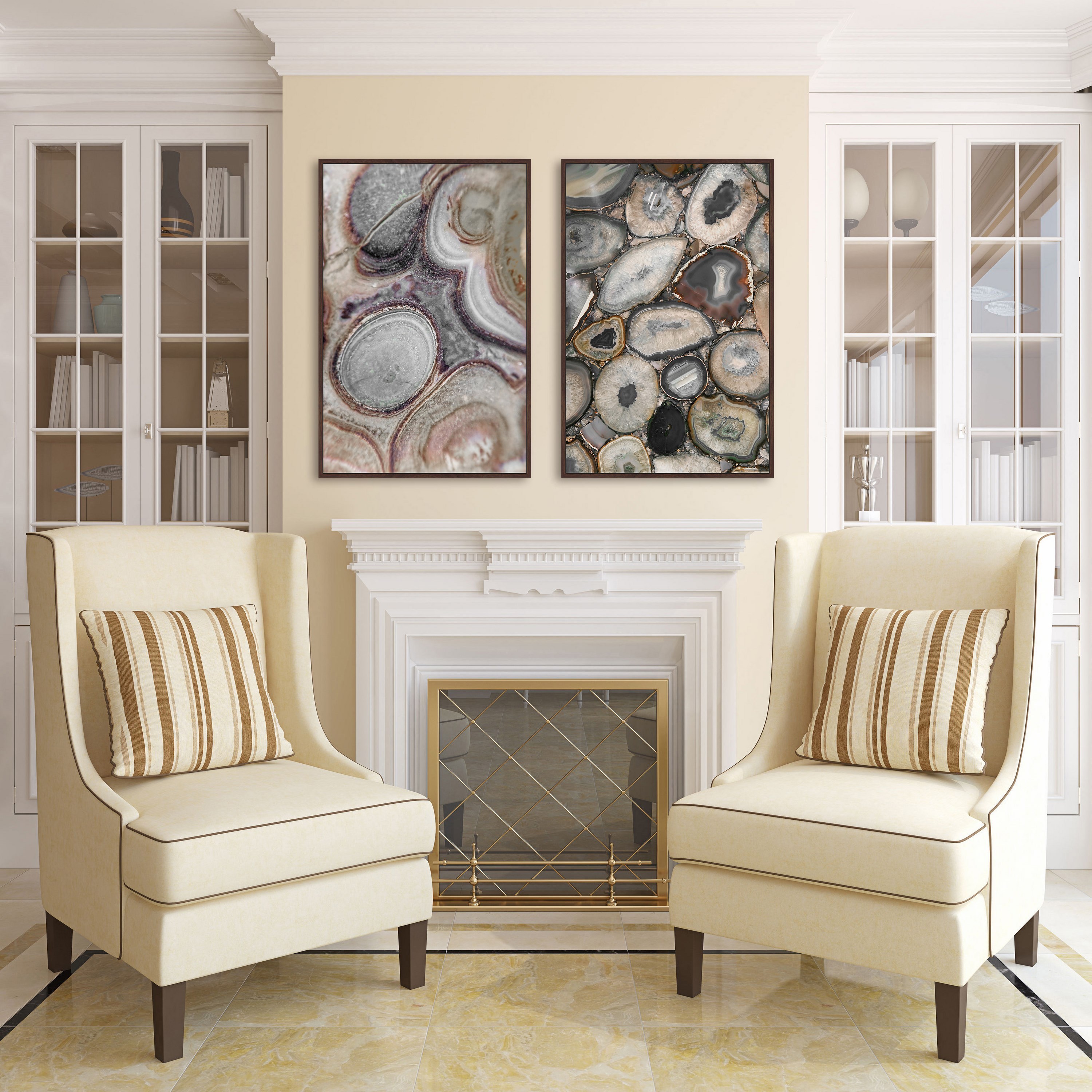 Geode Bunch Diptych