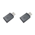 thumbnail image 4 of Methold Teléfono portátil Mini micrófono Conector tipo c Carcasa de aleación de aluminio Grabadora de audio Mini micrófono negro 2piezas, 4 of 5