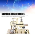 thumbnail image 3 of Hot Air Power Generator Model, Accurate Components Stirling Engine Model Kit  for Desktop Decoration, 3 of 7