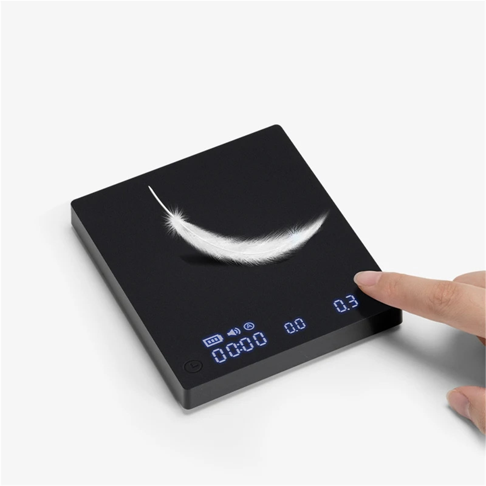 Mini New Espresso Coffee Food Kitchen Scale With Time USB Light Weight Digital Scale