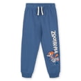 thumbnail image 6 of Disney Zootopia Toddler Boys' Fleece Sweatshirt and Pants Set Zootopia Cream Blue, 6 of 7