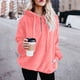 thumbnail image 1 of Puntoco Moda Mujer Cremallera Cuello en V Jersey tops Blusa de manga larga con capucha Sudadera Puntoco Puntoco-2191, 1 of 5