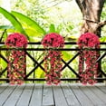 thumbnail image 4 of Fake Outdoor Flowers Hanging Plant, Fake Flowers for Outdoors, Hanging Plants Hanging Faux Flowers, Cheap Artificial Flowers, 4 of 5