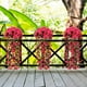 thumbnail image 4 of Decoración del hogar, decoración de habitaciones, decoración de paredes, ramo de clorofito artificial, cerca de jardín artificial irradiada, colgante de patio, 4 of 5