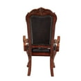thumbnail image 3 of ACME Dresden Arm Chair (Set-2), PU & Cherry Oak-Color:PU & Cherry Oak,Quantity:2,Style:Vintage/Traditional/Victorian, 3 of 14