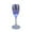 Blue, variant on Holloyiver LED Wine Champagne Flute Glasses, Water Liquid Activated Flashing Light Up Cup Blinking Cocktail Whisky Drinkware Glow Mugs for Wedding Christmas Party Gifts