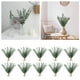 thumbnail image 3 of 10 PCS Artificial Leaves Faux Greenery Branches Real for Floral Arrangement Vase Wedding Bouquets Centerpiece, 3 of 8
