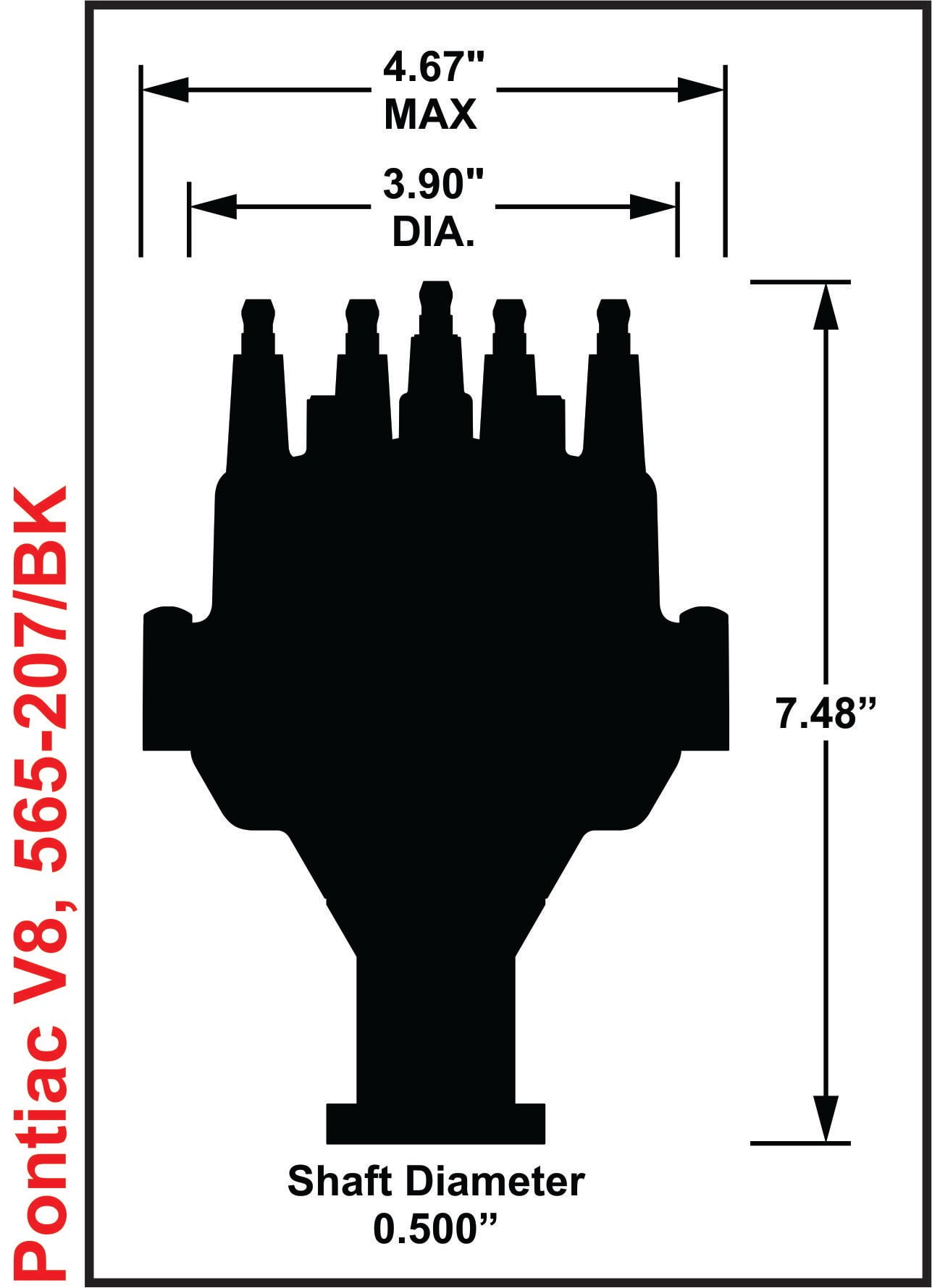 Holley EFI 565-207 Distributor