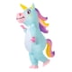 thumbnail image 3 of Disfraz inflable Spooktacular Creations con unicornio para adulto, color azul, 3 of 8