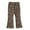 A, variant on Toimothcn Toddler Girls Trousers Casual Leopard Printed Cotton Flared Pants Wide Leg Stretchy Waist Soft Fashion Trousers 6-7 Years
