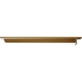 thumbnail image 4 of Ekena Millwork 3"W x 24"D x 2"H Heaton Hidden Support Steel Bracket w/ 20" Support Depth, Hammered Gold, 4 of 11