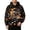 Black1, variant on Hoodie Pumpkin Ghost Sweatshirts Halloween Hooded Sweatshirts Mens Novelty Halloween Print Long Sleeve Shirts Black1 XL