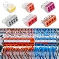 thumbnail image 3 of Mini Quick-Connect Terminal Block AWG 18-12 Compact, Push-In Conductor Terminal Block, Connector Junction Box, 3 of 7