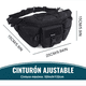 thumbnail image 4 of Cangurera Tactica  Bloosom Militar Impermeable Riñonera Deportiva Negro, 4 of 4