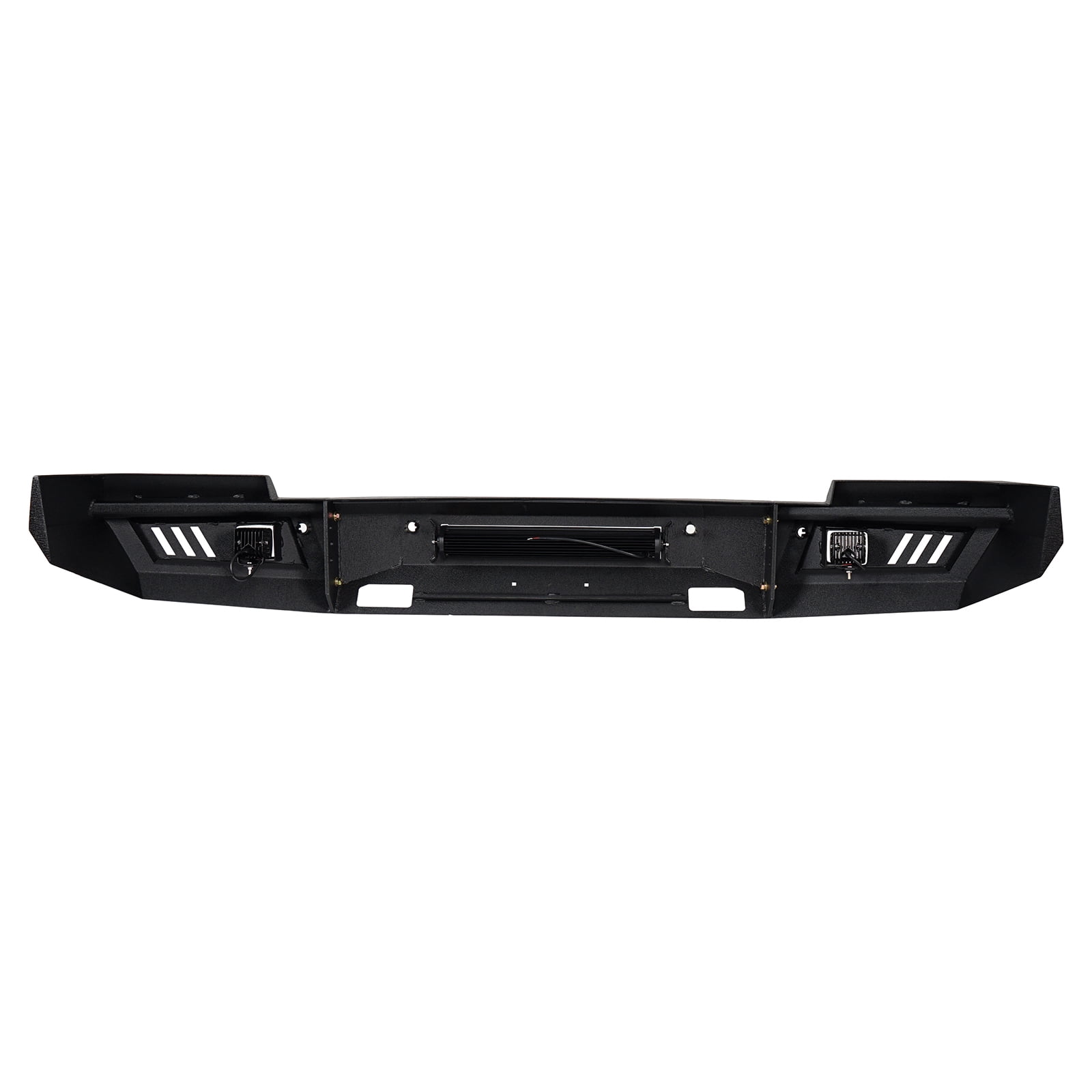 Hooke Road Fit Chevy Silverado 1500 2014 2015 Full Width Front Bumper Steel