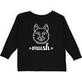 thumbnail image 3 of Inktastic Husky Sled Dog Mush Boys or Girls Long Sleeve Toddler T-Shirt, 3 of 5