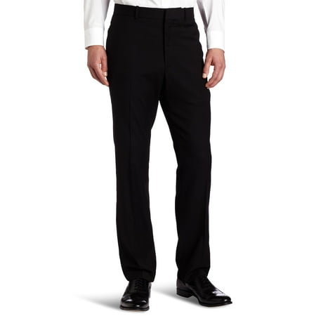 Perry Ellis Mens Solid Slim Fit Dress Pants