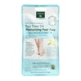 thumbnail image 2 of (2 pack) Earth Therapeutics Tea Tree Oil Moisturizing Foot Mask, 2 of 6