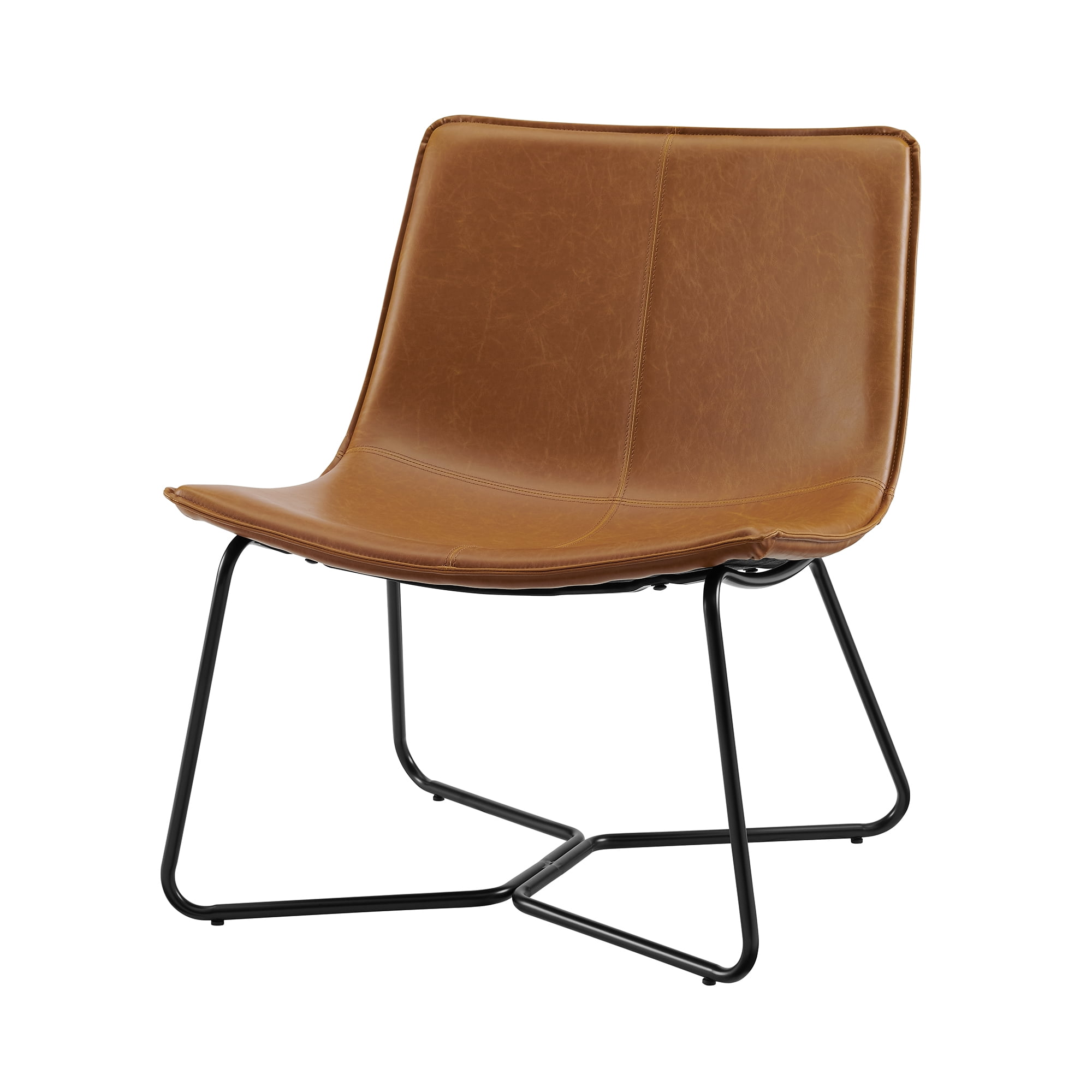 Manor Park Lounge Chair, Whiskey Brown