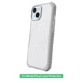 thumbnail image 4 of onn Honeycomb Dual-Layer Phone Case for iPhone 17e / 16e / 15 / 14 / 13, MagSafe Compatible - White, 4 of 8