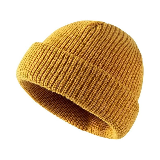 Women Men Melon Hat Beanie Fleece Cap Outdoor Warm Military