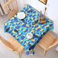thumbnail image 4 of Camouflage Square Tablecloth 42x42in(107x107cm) – Waterproof Polyester Printed Table Cover, Wrinkle Resistant & Washable for Kitchen Dining Picnic Party Decor, 4 of 6