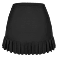 thumbnail image 2 of Hilor Women's Swim Skirt High Waisted Tankini Bottom Ruffled Swimwear Skirted Swimsuit Bottom, 2 of 7