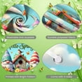 thumbnail image 4 of Colorful Spring Banner Gnome Flower Backdrop Butterfly Tulip Garden Background for Spring Celebration Garden Party Easter Decoration, 4 of 9