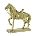thumbnail image 3 of TISHITA Horse Statue Horse Figurine Collection Creative Resin Horse Ornament Horse Sculpture for Home Bookcase Furniture Table Office Gold, 3 of 8