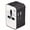 White, variant on Universal Travel Adapter Fast Charger, All in One Plug Adapter With 2 USB-C PD20W GaN Worldwide Power Adapter International Wall Charger Foldable Plug Converter Travel Essential for Europe UK US Asia
