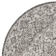 thumbnail image 3 of SAFAVIEH Courtyard Joey Traditional Indoor/Outdoor Area Rug, 6'7" x 6'7" Round, Slate/Grey, 3 of 5