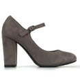 thumbnail image 2 of J. Adams Skippy Heels Contemporary Style Comfortable and Stylish Summer Shoes for Women - Round Toe Chunky Heels Mary Jane Pumps, 2 of 2