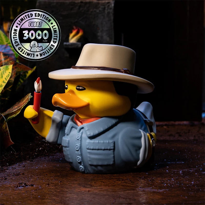 TUBBZ Dr Alan Grant Collectible Vinyl Rubber Duck Figure – Official Jurassic World Merchandise – TV & Movies