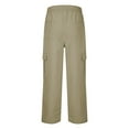 thumbnail image 6 of JXMVOJ Men's Casual Cargo Pants Cotton Drawstring Athletic Jogger Sweatpants, 6 of 6