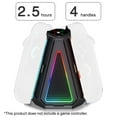 thumbnail image 3 of Base de carga 4 en 1 para 2 mandos de Nintendo Switch - Estación de carga doble para los mandos izquierdo y derecho de Switch2 con indicador LED, 3 of 8