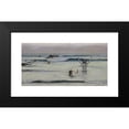 thumbnail image 2 of Rupert Bunny 18x11 Black Modern Framed Museum Art Print Titled - Tritons (circa 1890), 2 of 5
