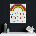 thumbnail image 5 of COMIO  Colorful Rainbow And Sunshine Quotes Art Print Inspirational Canvas Poster Painting,Weather Nursery Wall Art For Classroom Or Kid Room Home Decor, 5 of 5