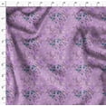 thumbnail image 4 of Soimoi Poly Canvas Purple Fabric By the Yard - 56 Inch Wide - Florals, Leaves Print Fabric - Elegant & Beautiful Patterns for Fashion and Home Decor Printed Fabric, 4 of 6