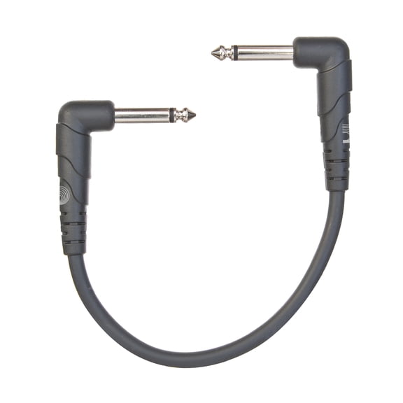 D'Addario Classic Series Patch Cable, 3-pack, 6 Inches