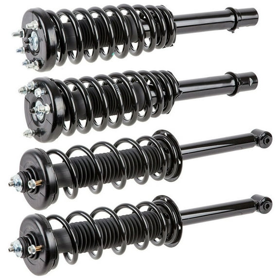Front Rear Shock Strut Spring Set For Honda Accord Non-Hybrid 2003 2004 2005 2006 2007 - BuyAutoParts